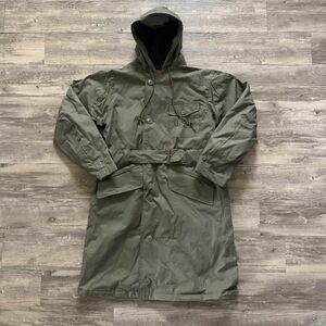 Vintage 40s WWII USN N1 Deck Parka Coat Size 36